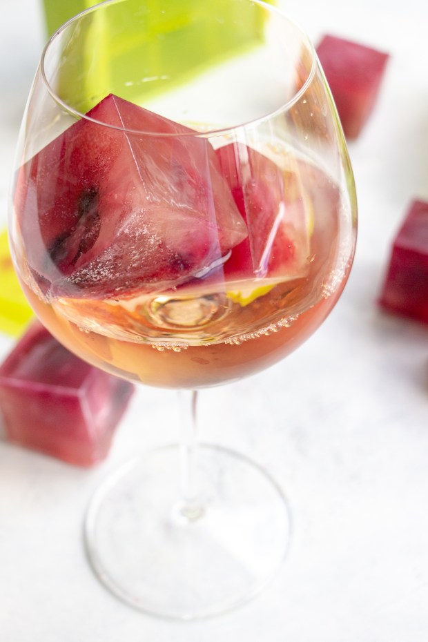 DIY Tea Ice Cubes for Entertaining